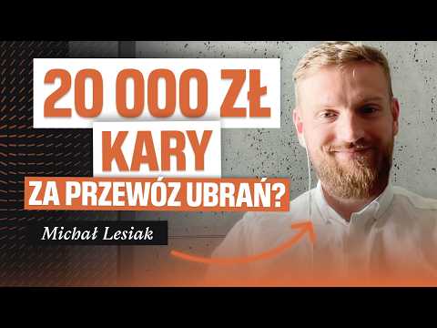 System SENT na odzież: absurdalne prawo i 95 dni walki przedsiębiorców | Michał Lesiak